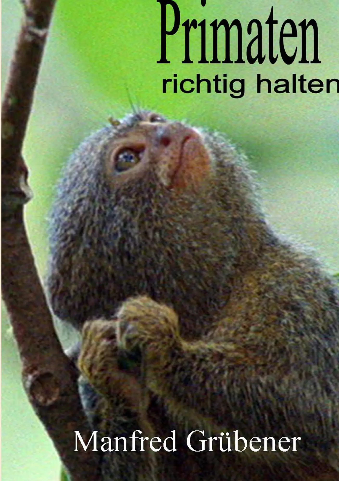 Cover: 9783839167465 | Primaten | richtig halten | Manfred Grübener | Taschenbuch | 104 S.