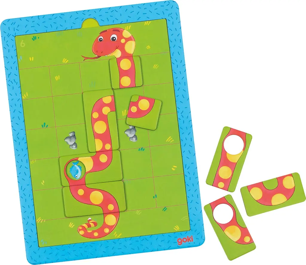 Cover: 4013594567565 | Goki 56756 - Magnetspiel Hungrige Schlange | 56756 | 2023
