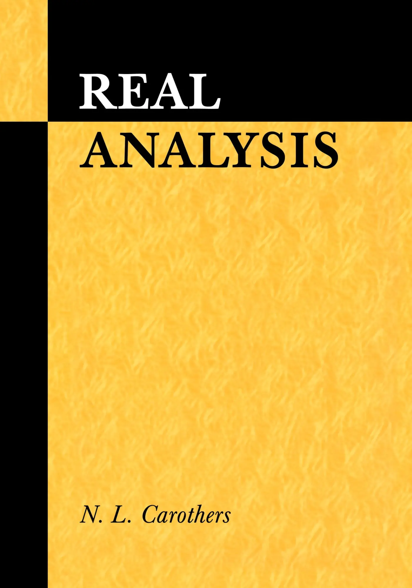 Cover: 9780521497565 | Real Analysis | N. L. Carothers | Taschenbuch | Englisch | 2006