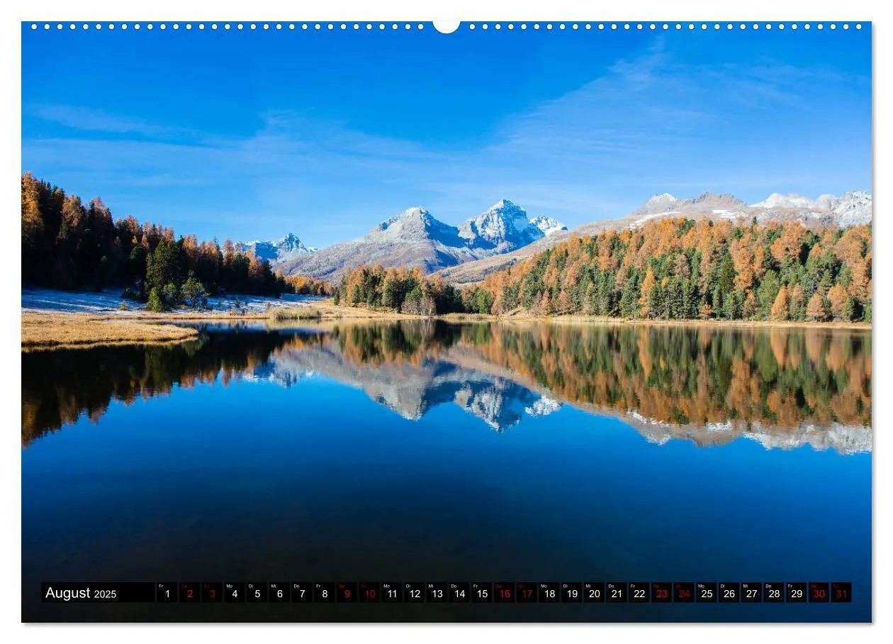 Bild: 9783435377565 | Piz Bernina - Höhepunkte aus dem Oberengadin (Wandkalender 2025 DIN...