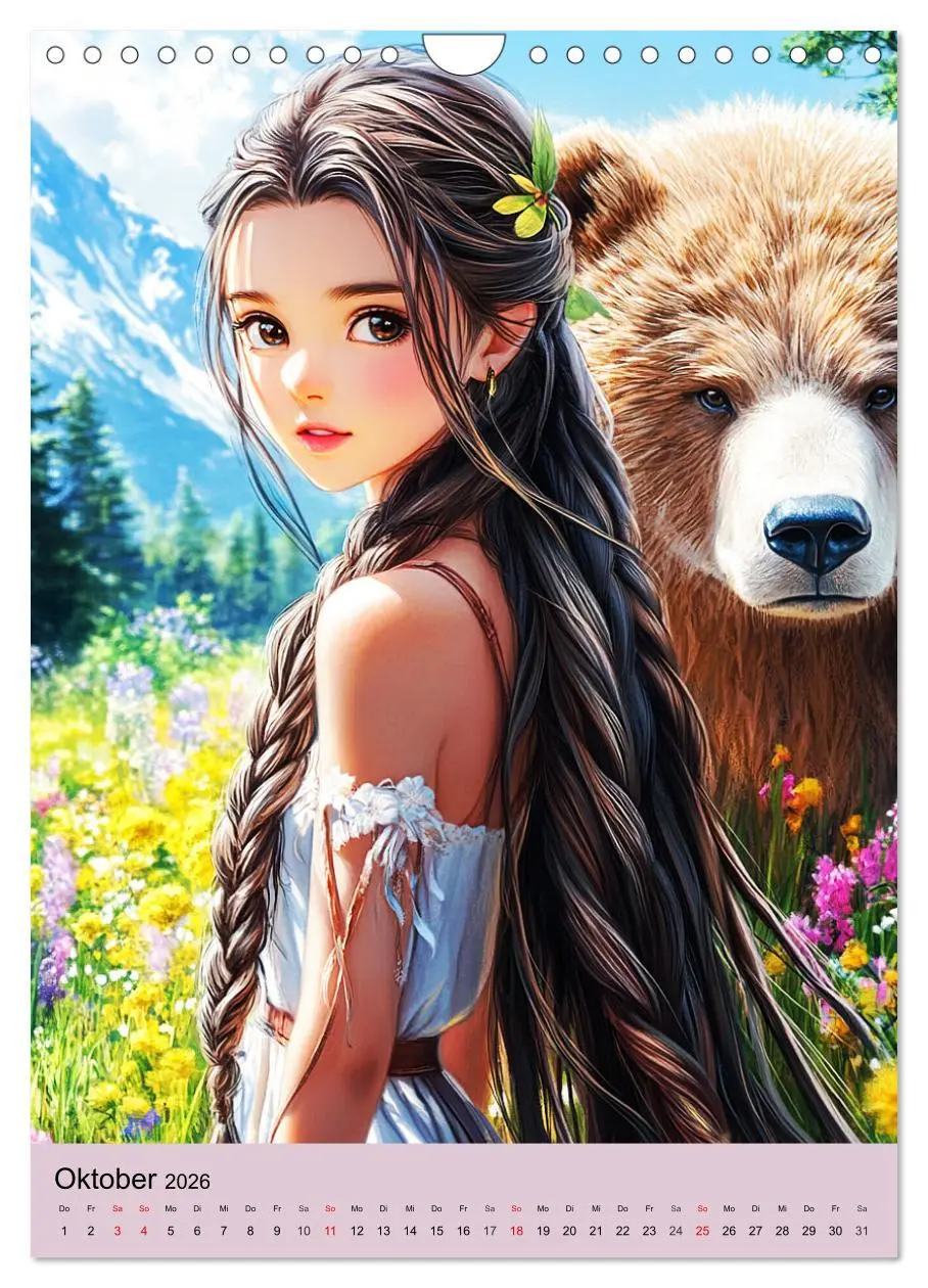 Bild: 9783516247565 | Magische Manga-Girls. Zauberhafte Illustrationen mit Krafttieren...