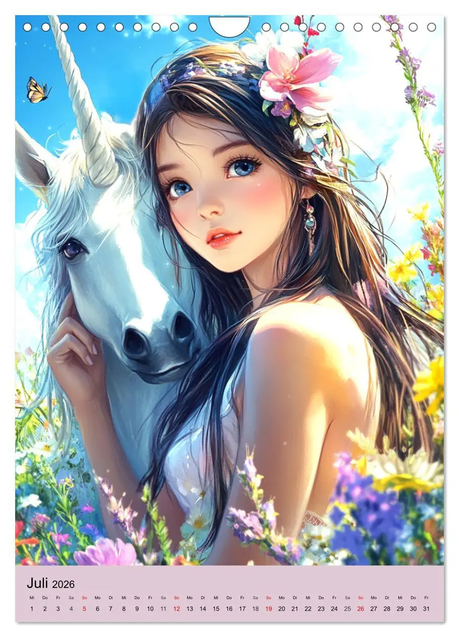 Bild: 9783516247565 | Magische Manga-Girls. Zauberhafte Illustrationen mit Krafttieren...