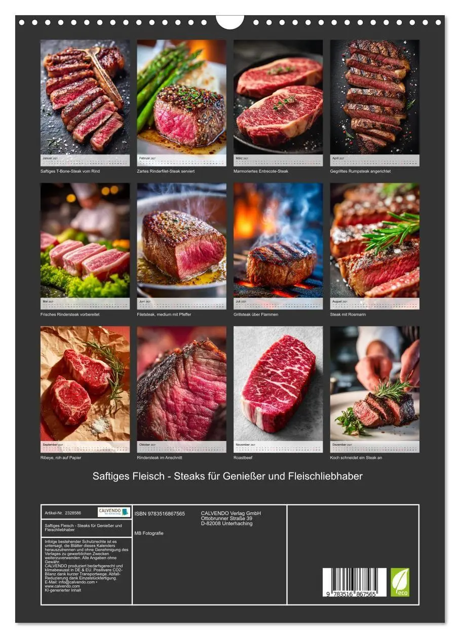 Bild: 9783516867565 | Saftiges Fleisch - Steaks für Genießer und Fleischliebhaber...