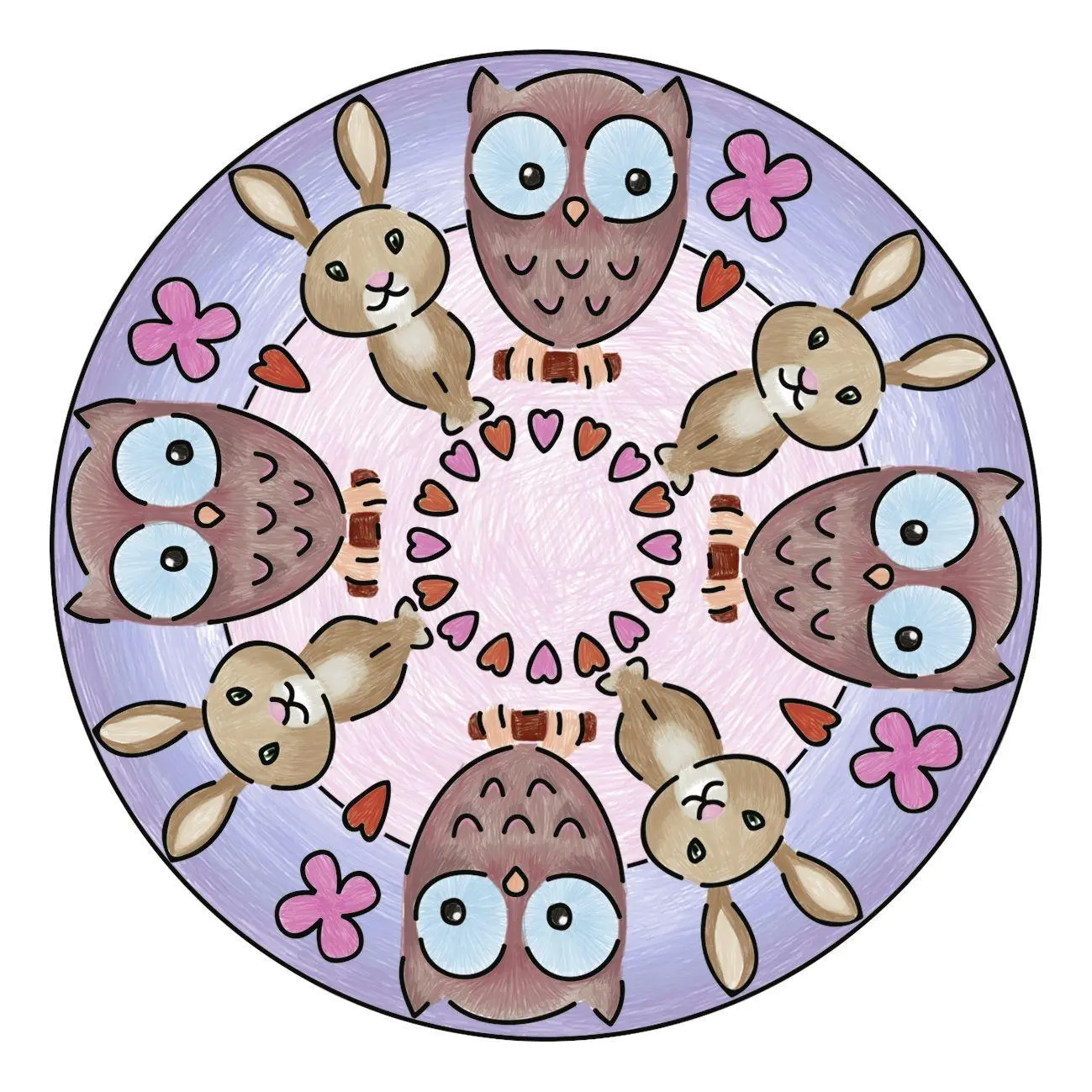 Bild: 4005556297665 | Mini Mandala-Designer Cute Animals MD Mini | Spiel | 29766 | Deutsch