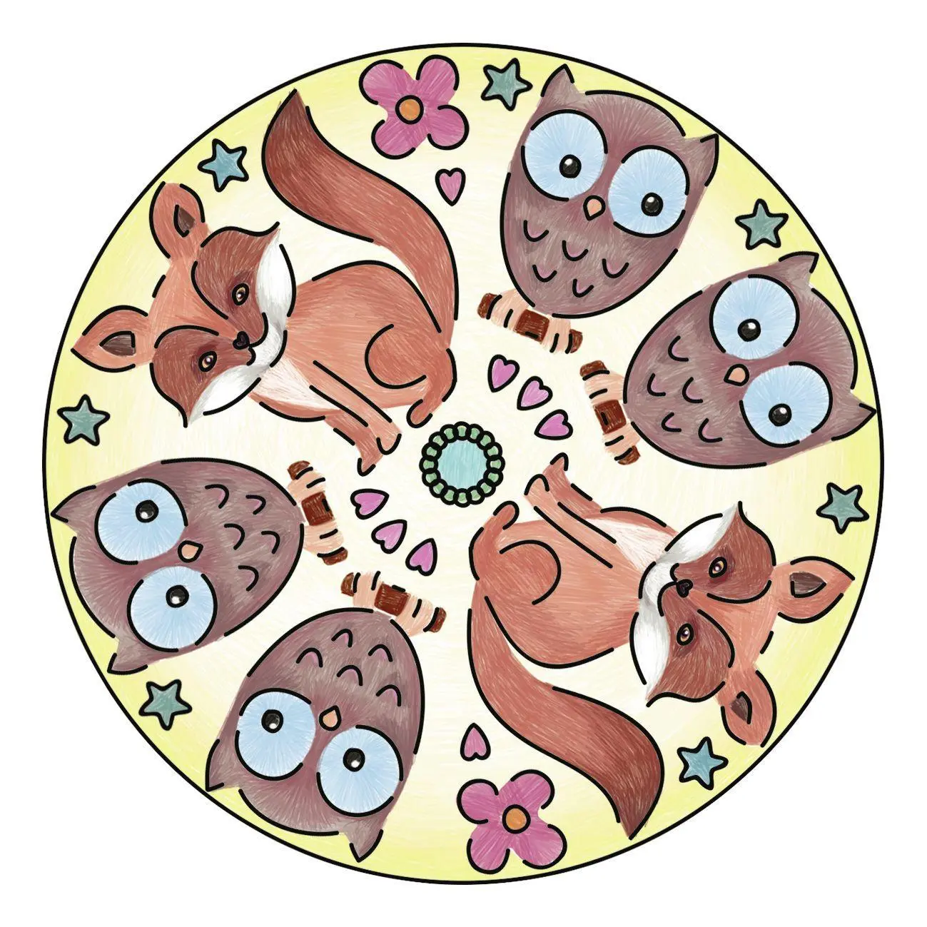 Bild: 4005556297665 | Mini Mandala-Designer Cute Animals MD Mini | Spiel | 29766 | Deutsch