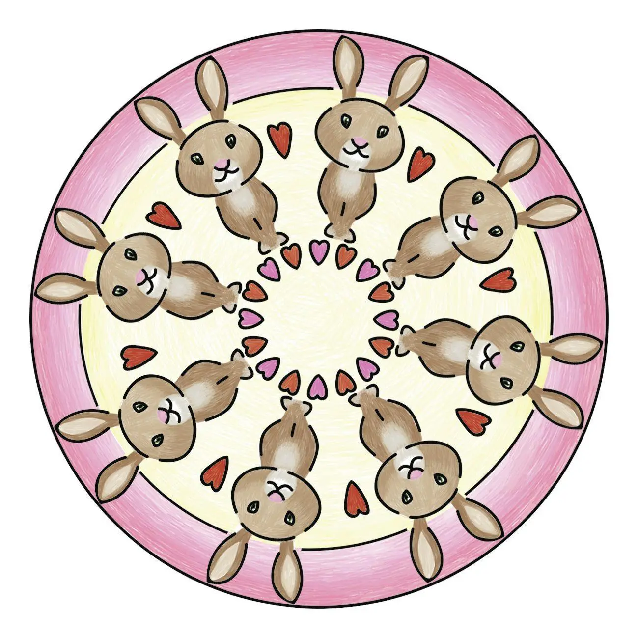Bild: 4005556297665 | Mini Mandala-Designer Cute Animals MD Mini | Spiel | 29766 | Deutsch