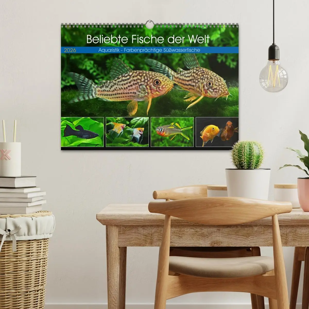 Bild: 9783457527665 | Beliebte Fische der Welt (Wandkalender 2026 DIN A3 quer), CALVENDO...