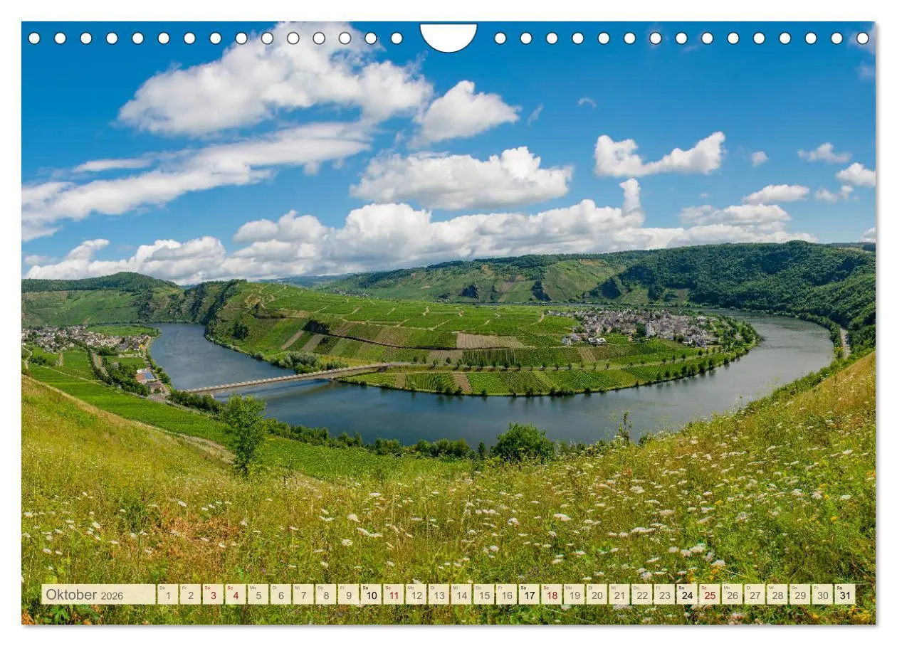 Bild: 9783457837665 | Die Mosel von Metz bis Koblenz (Wandkalender 2026 DIN A4 quer),...