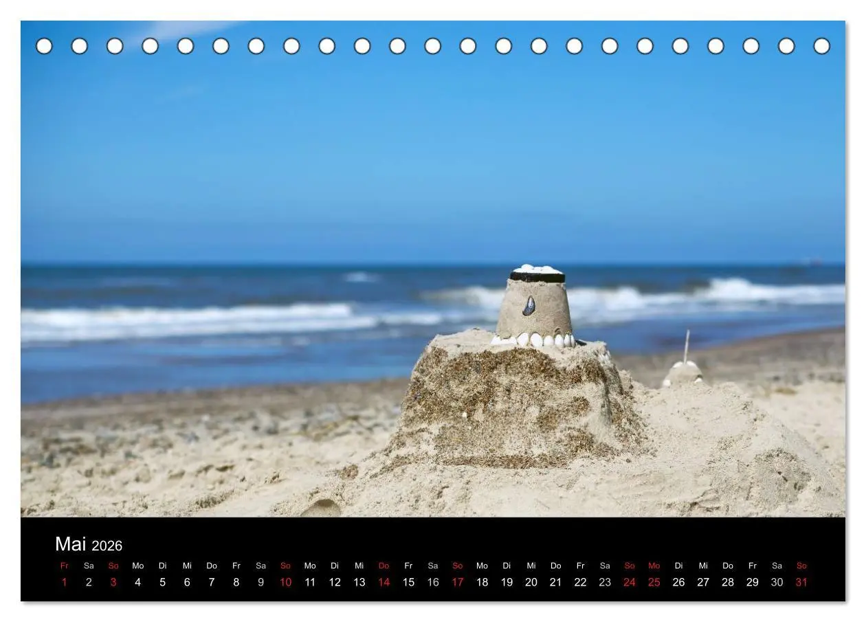 Bild: 9783516167665 | Dänemarks Nordseeküste (Tischkalender 2026 DIN A5 quer), CALVENDO...