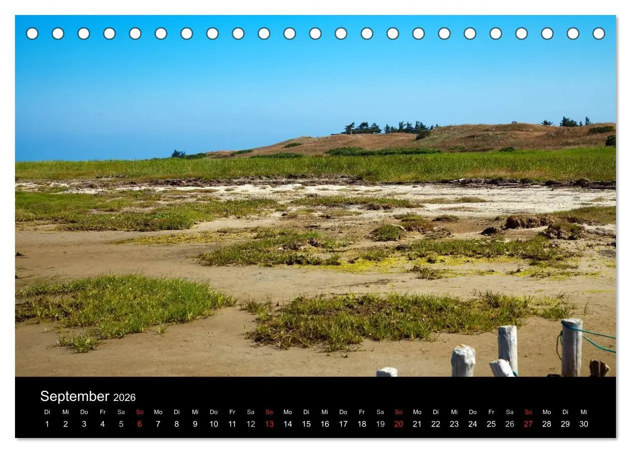 Bild: 9783516167665 | Dänemarks Nordseeküste (Tischkalender 2026 DIN A5 quer), CALVENDO...