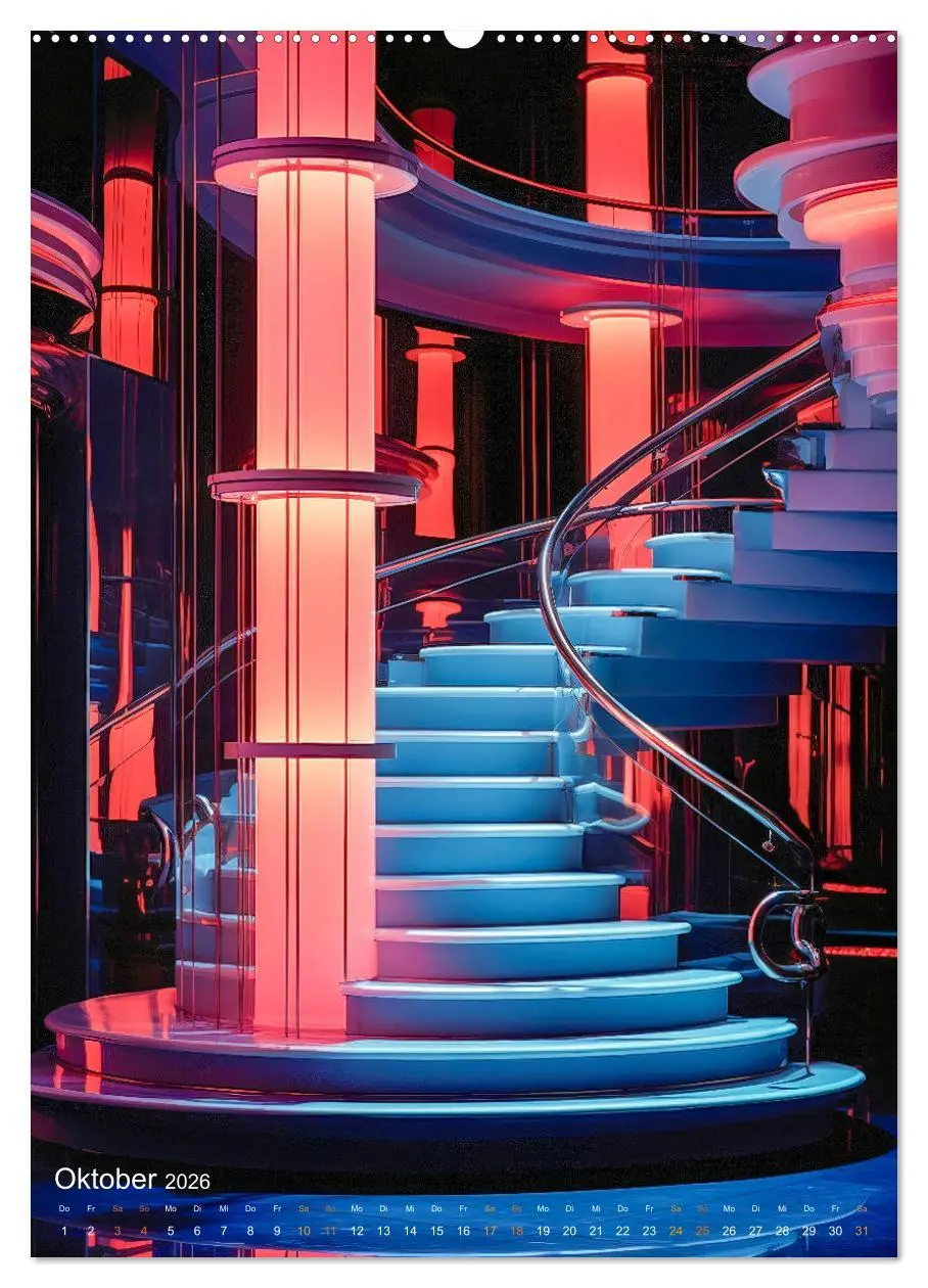 Bild: 9783516307665 | Treppen Architektur (hochwertiger Premium Wandkalender 2026 DIN A2...
