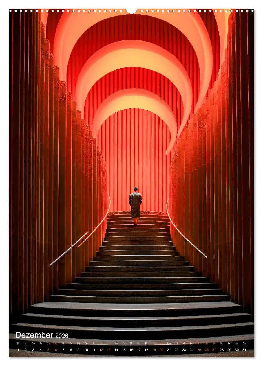 Bild: 9783516307665 | Treppen Architektur (hochwertiger Premium Wandkalender 2026 DIN A2...