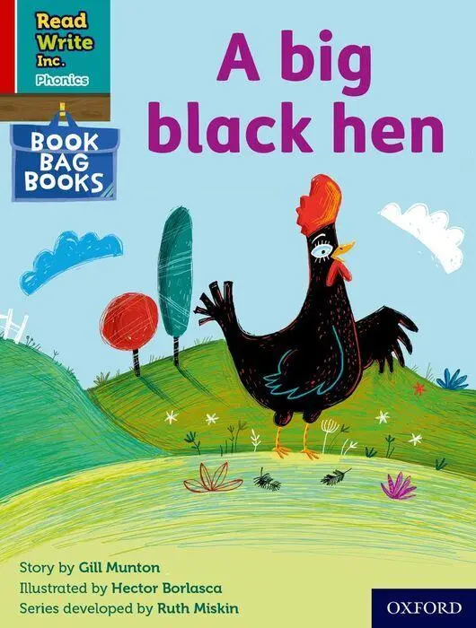 Cover: 9780198437765 | Read Write Inc. Phonics: A big black hen (Red Ditty Book Bag Book 9)