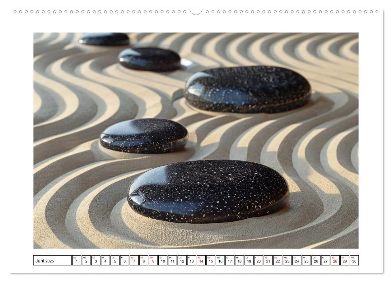Bild: 9783457137765 | Augenmeditation im Zen Garten (Wandkalender 2025 DIN A2 quer),...