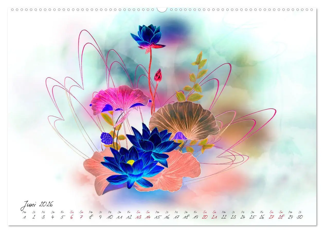 Bild: 9783457827765 | Zauberhaftes Ikebana (Wandkalender 2026 DIN A2 quer), CALVENDO...