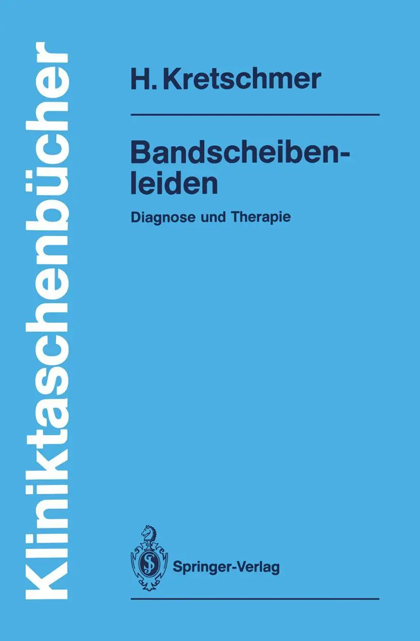 Cover: 9783540507765 | Bandscheibenleiden | Diagnose und Therapie | Hubert Kretschmer | Buch