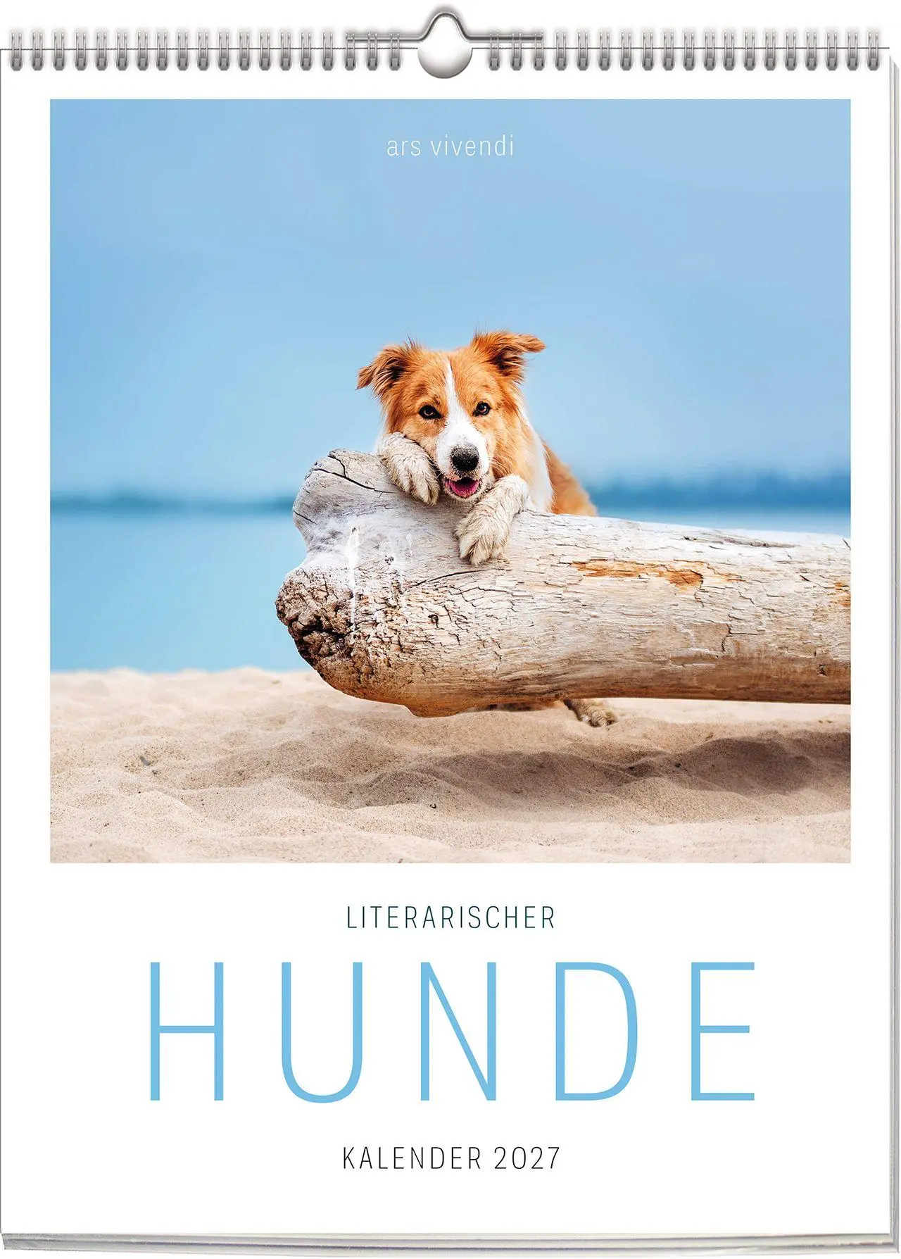Cover: 9783747207765 | Literarischer Hunde Kalender 2027 | Wochenkalender | Vivendi Ars