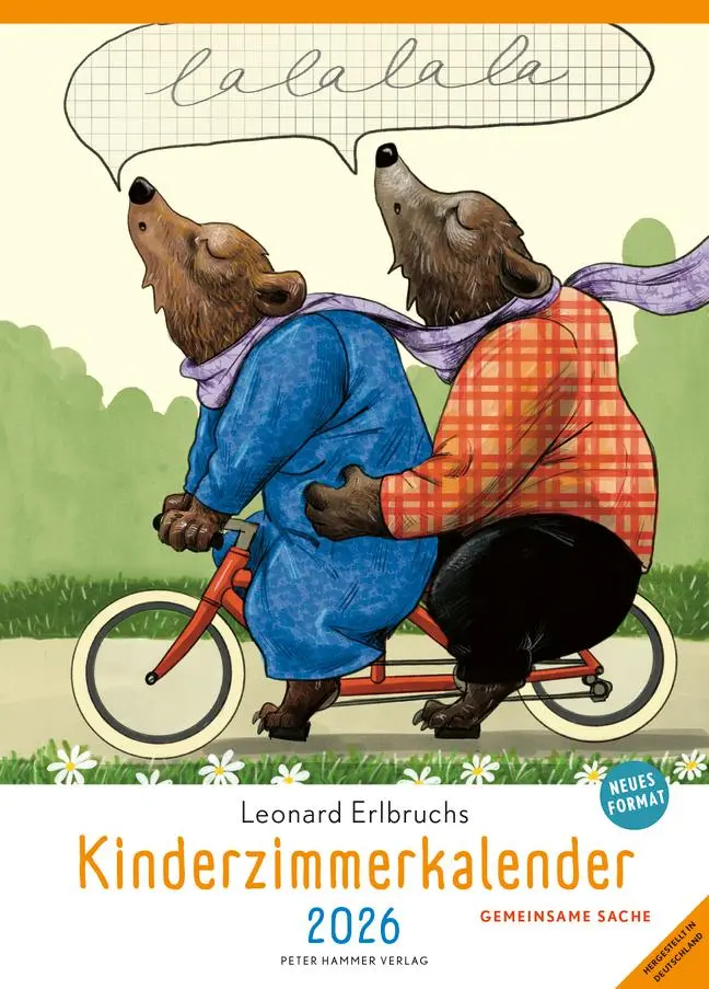 Cover: 9783779507765 | Leonard Erlbruchs Kinderzimmerkalender 2026 | Gemeinsame Sache | 13 S.