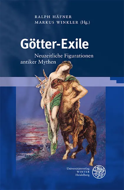 Cover: 9783825347765 | Götter-Exile | Neuzeitliche Figurationen antiker Mythen | Buch | X