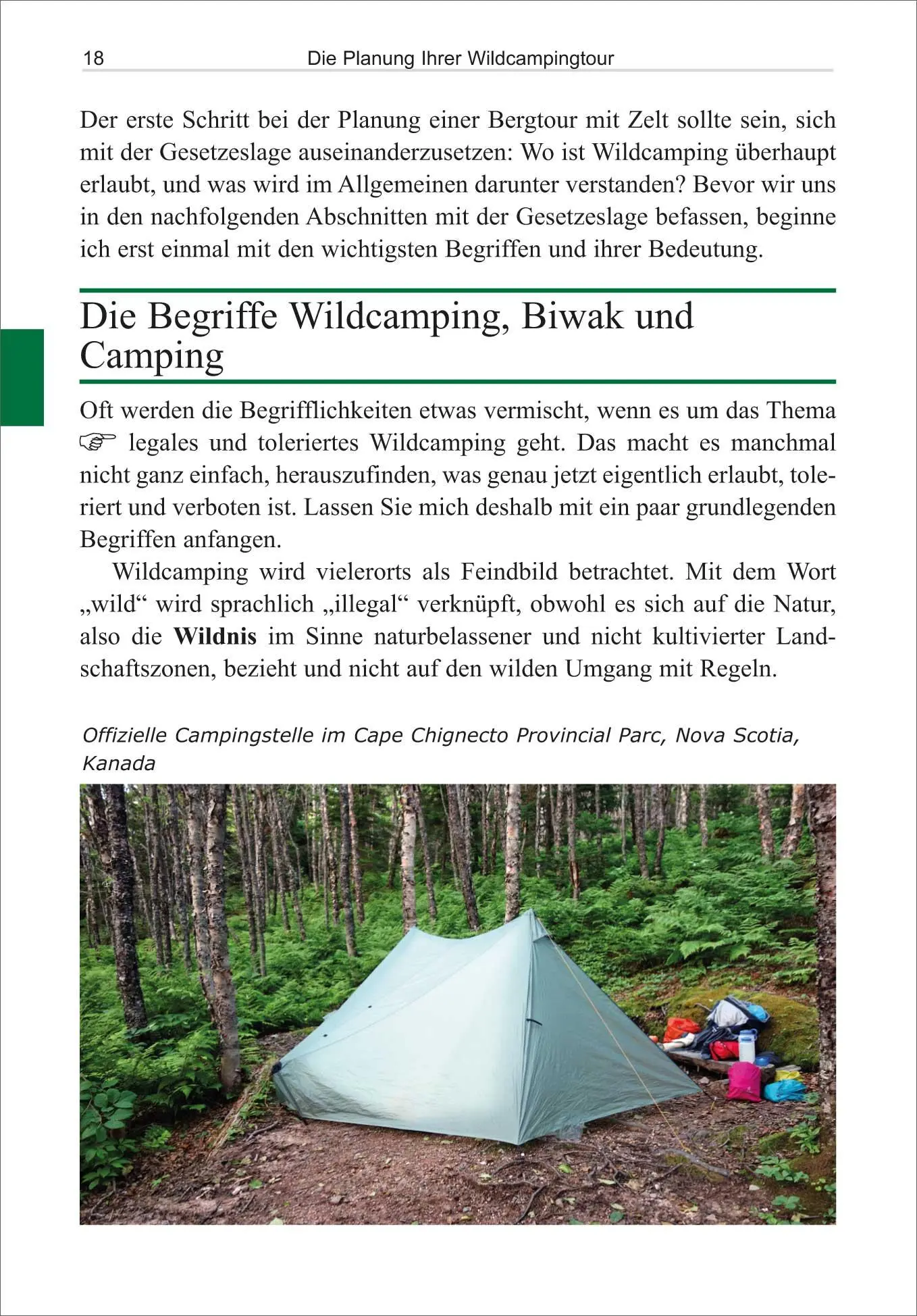 Bild: 9783866867765 | Wildcamping beim Bergwandern | Autark, legal und umweltfreundlich