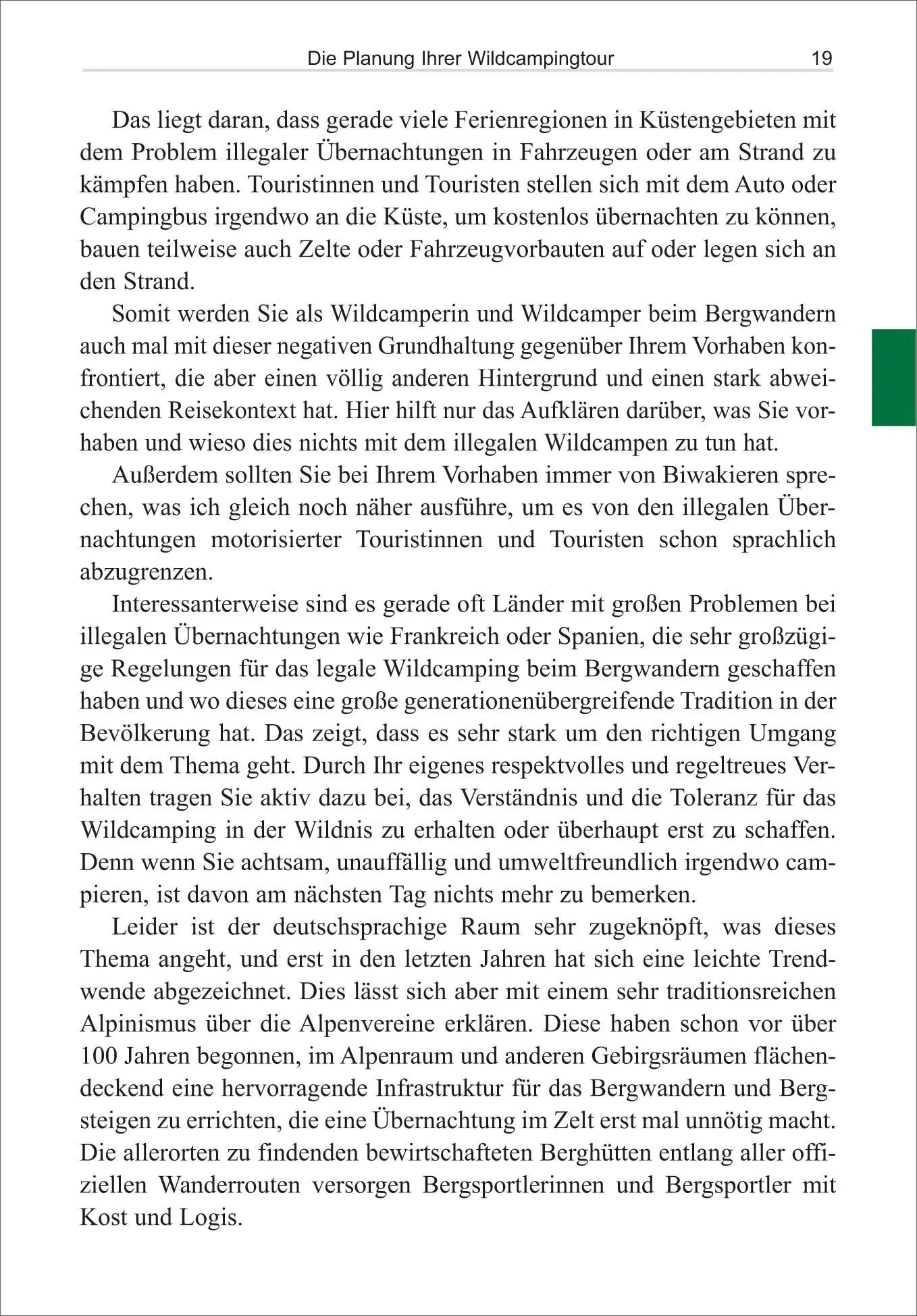 Bild: 9783866867765 | Wildcamping beim Bergwandern | Autark, legal und umweltfreundlich