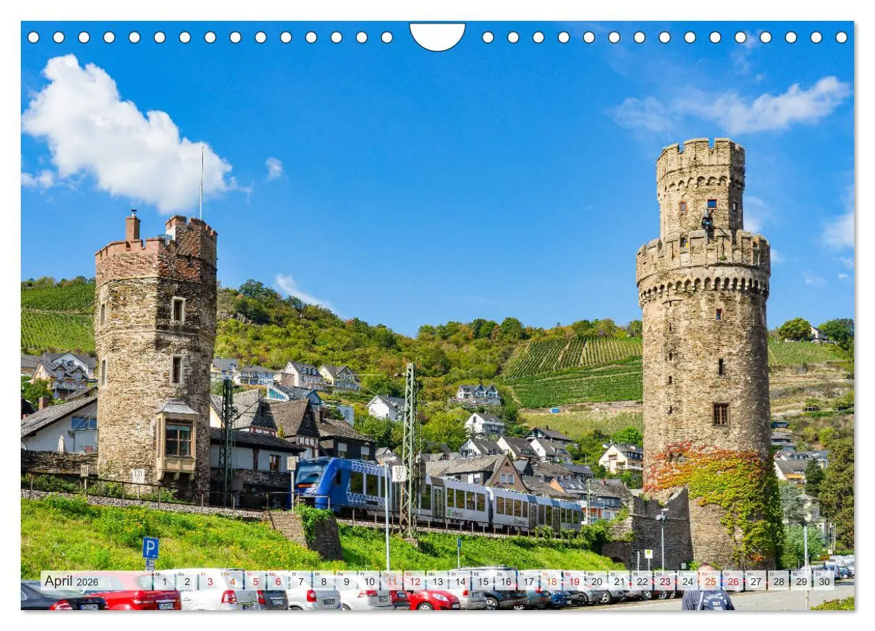Bild: 9783457747865 | Oberwesel Impressionen (Wandkalender 2026 DIN A4 quer), CALVENDO...
