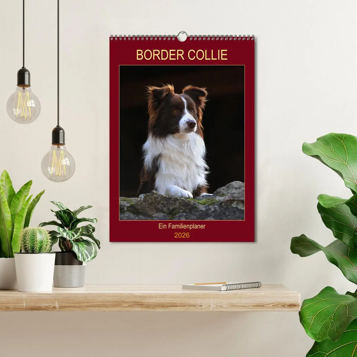 Bild: 9783516387865 | Border Collie - Ein Familienplaner (Wandkalender 2026 DIN A3 hoch),...
