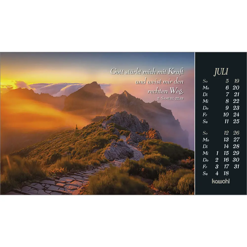 Bild: 9783754817865 | Sehnsucht nach Unendlichkeit 2026 | Panorama-Postkarten-Kalender
