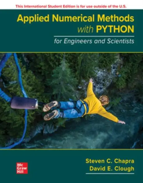 Cover: 9781265017965 | Applied Numerical Methods with Python for Engineers and Scientists ISE