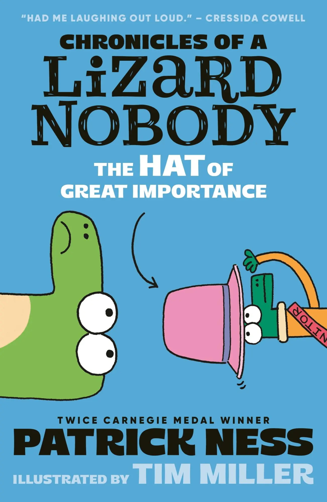 Cover: 9781529517965 | Chronicles of a Lizard Nobody: The Hat of Great Importance | Ness