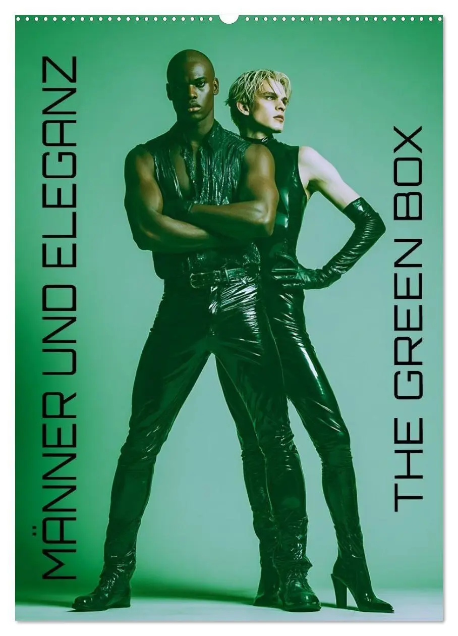 Cover: 9783516687965 | Männer und Eleganz - The Green Box (Wandkalender 2026 DIN A2 hoch),...
