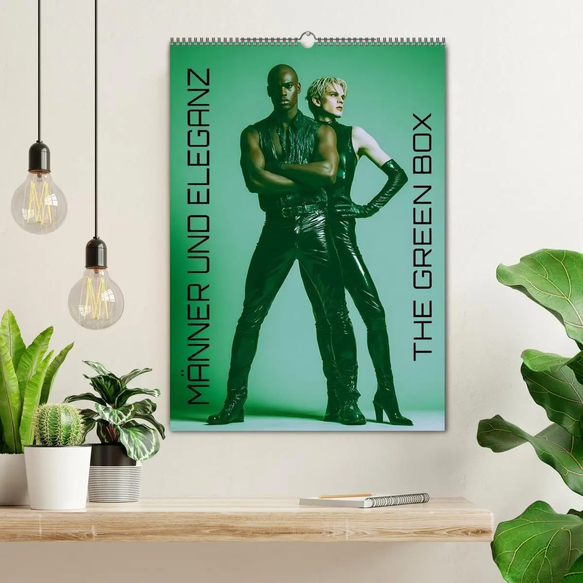 Bild: 9783516687965 | Männer und Eleganz - The Green Box (Wandkalender 2026 DIN A2 hoch),...