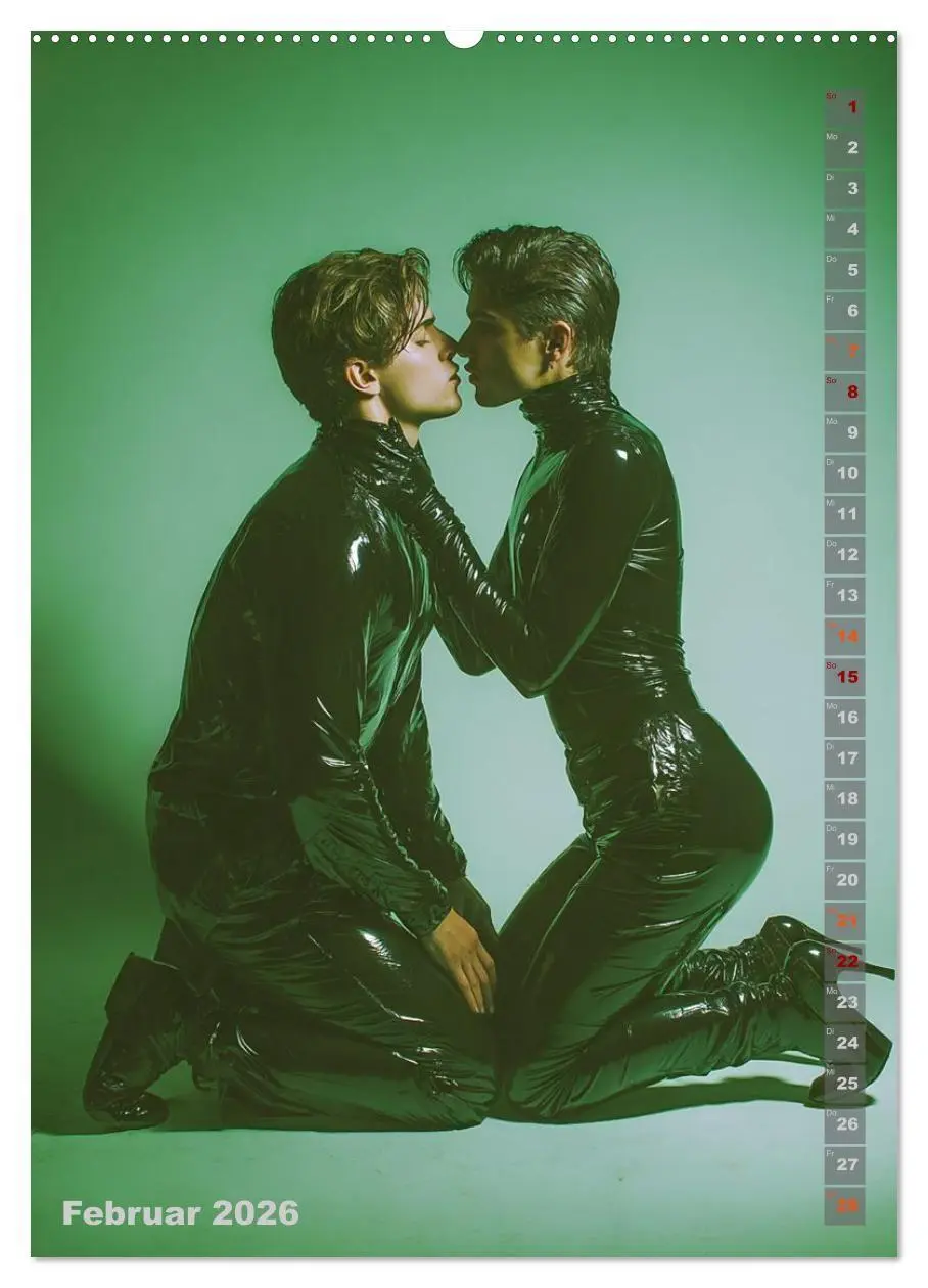 Bild: 9783516687965 | Männer und Eleganz - The Green Box (Wandkalender 2026 DIN A2 hoch),...