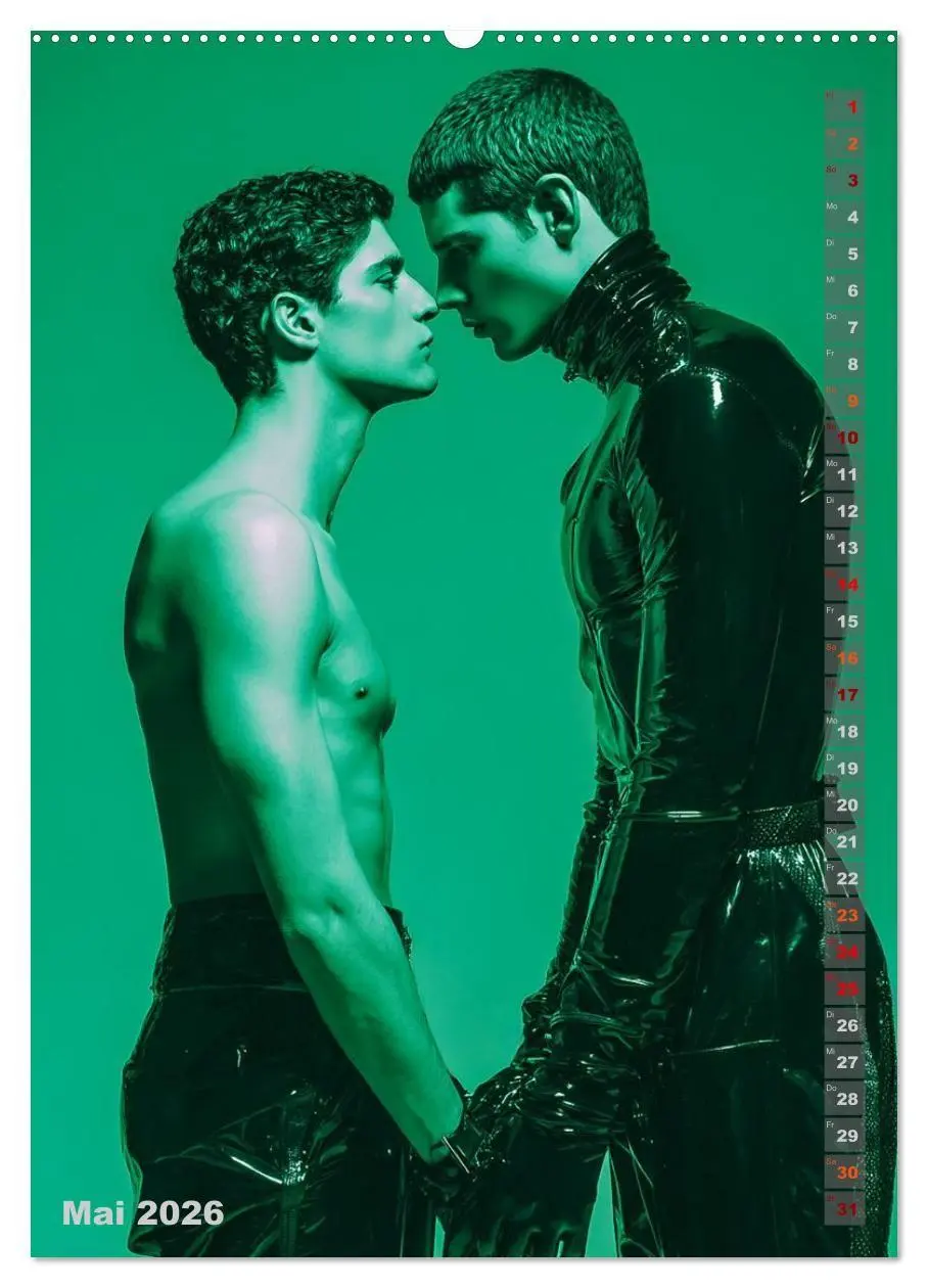 Bild: 9783516687965 | Männer und Eleganz - The Green Box (Wandkalender 2026 DIN A2 hoch),...