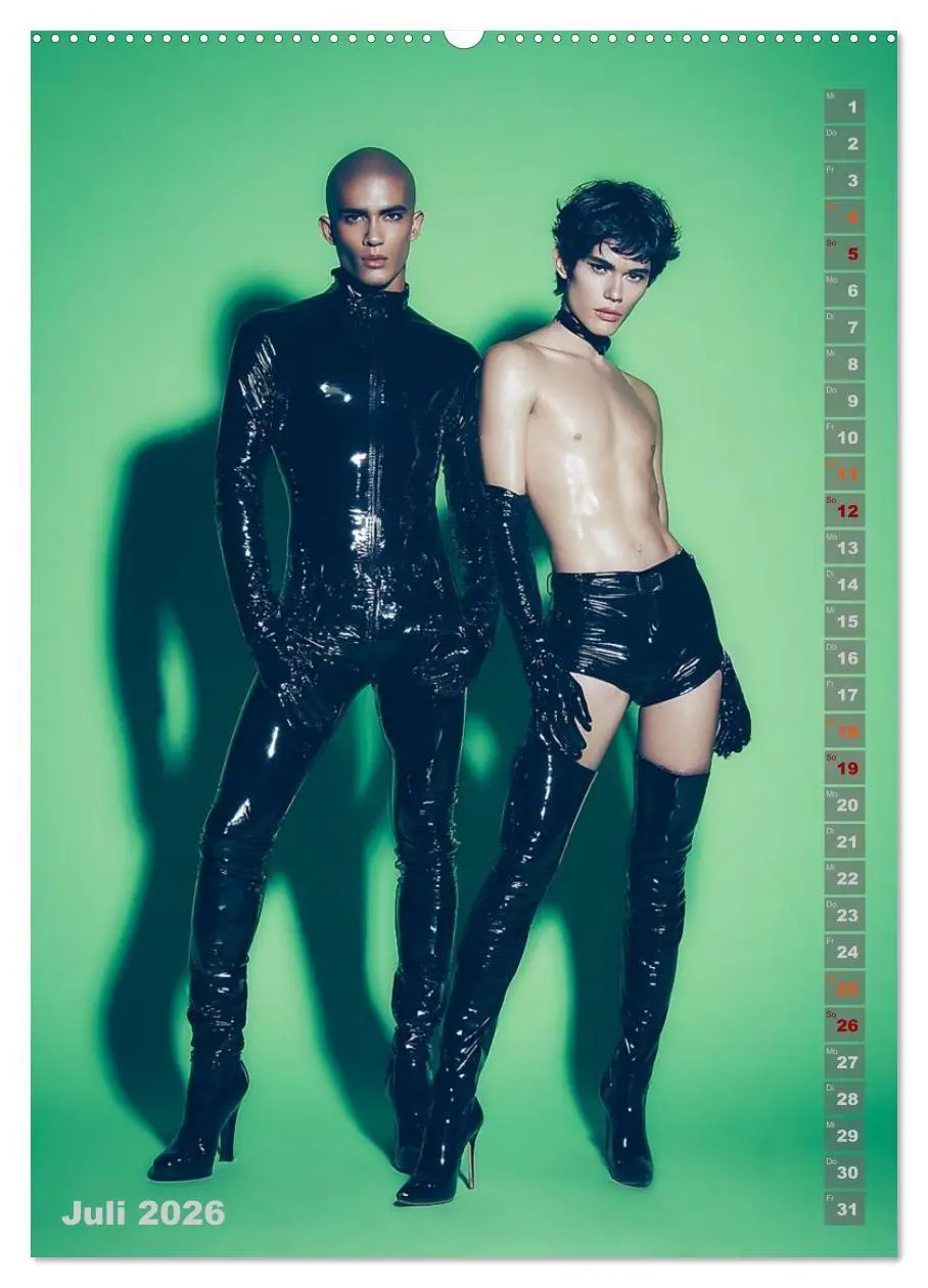 Bild: 9783516687965 | Männer und Eleganz - The Green Box (Wandkalender 2026 DIN A2 hoch),...