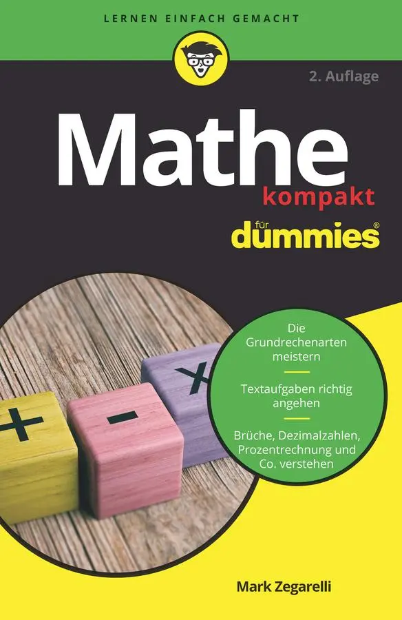 Cover: 9783527717965 | Mathe kompakt für Dummies | Mark Zegarelli | Taschenbuch | für Dummies