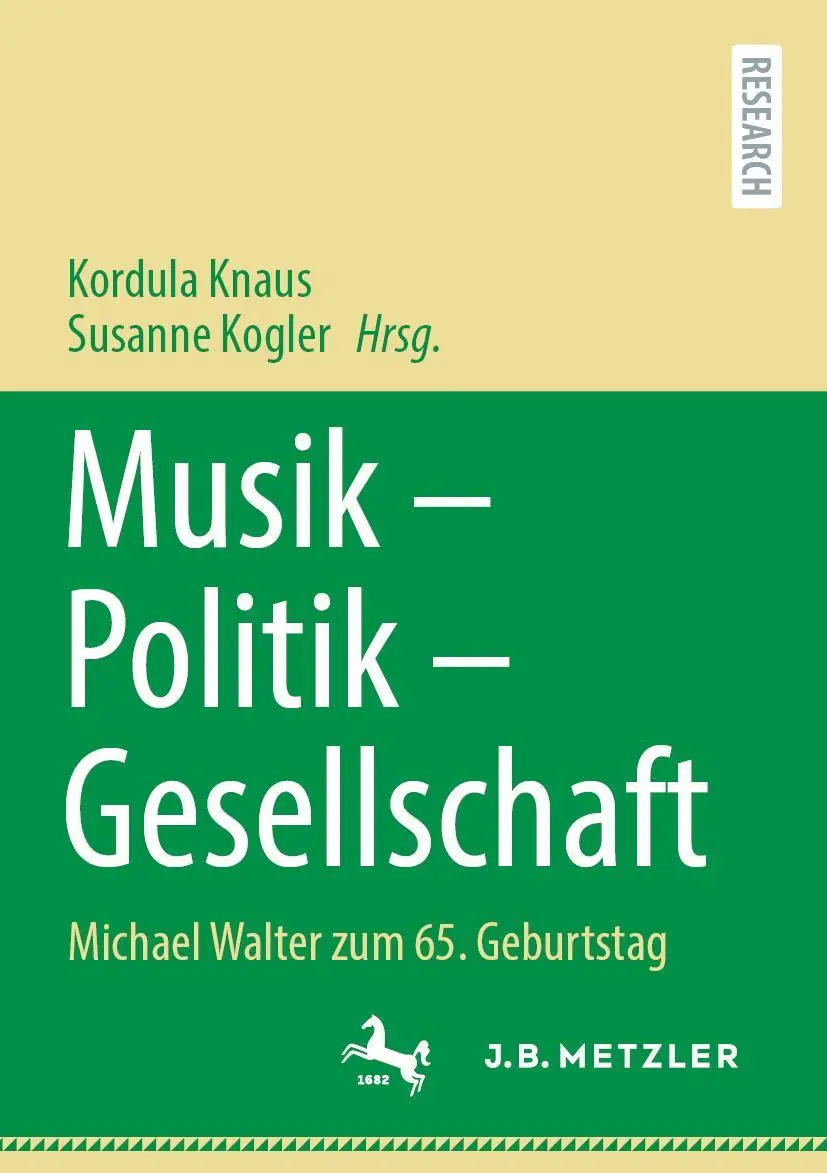 Cover: 9783662667965 | Musik - Politik - Gesellschaft | Michael Walter zum 65. Geburtstag