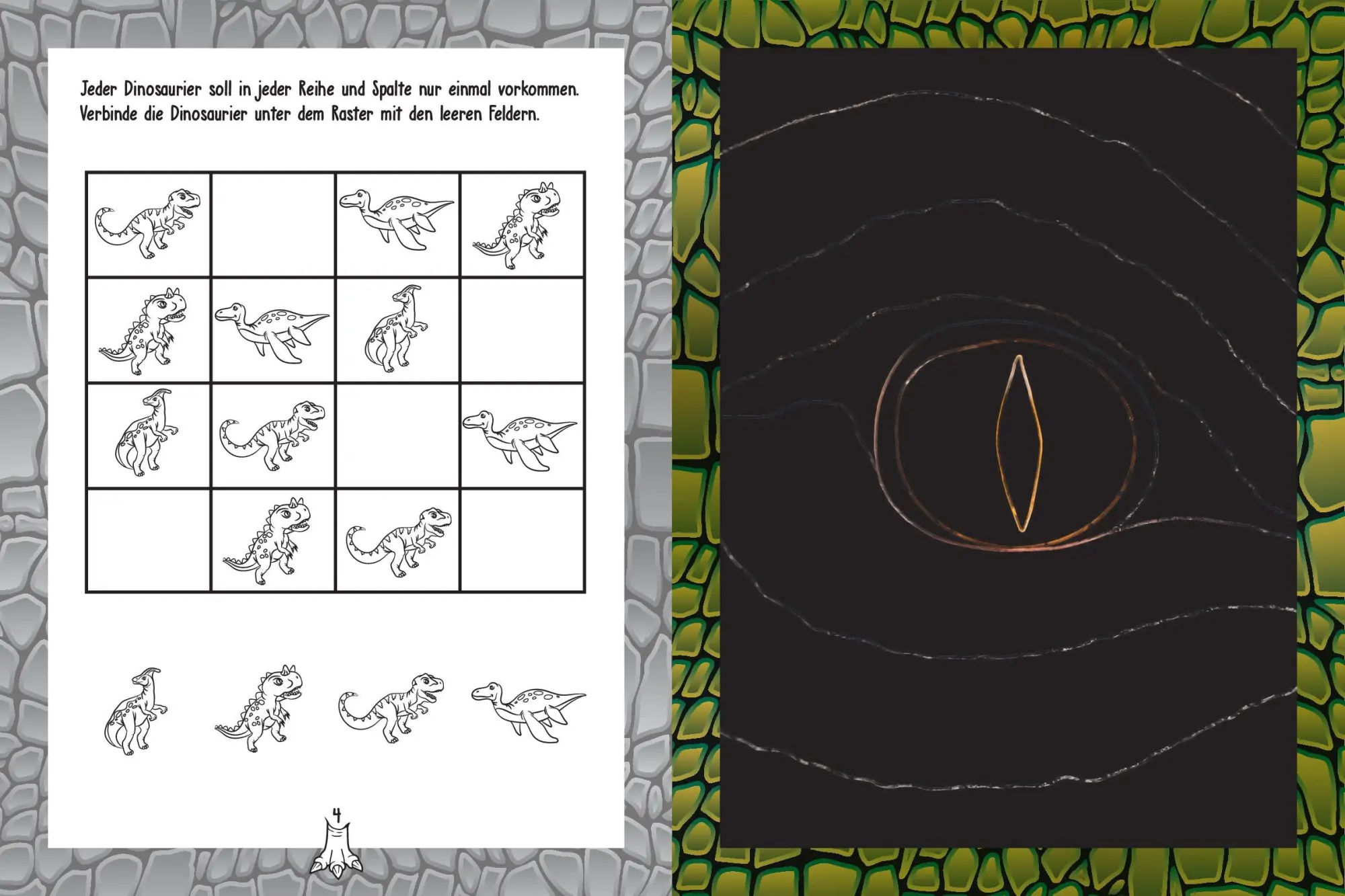 Bild: 9783849947965 | Meine coolen Kritzel-Kratzel-Dinos | Schwager &amp; Steinlein Verlag