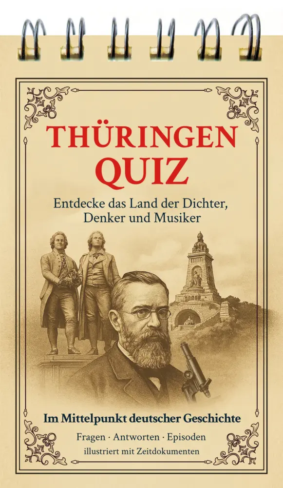 Cover: 5390887568065 | Thüringen-Quiz | Im Mittelpunkt deutscher Geschichte | Muschner | Buch
