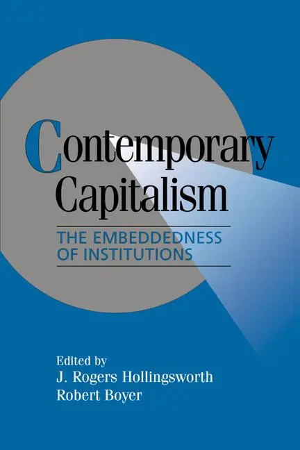 Cover: 9780521658065 | Contemporary Capitalism | The Embeddedness of Institutions | Buch