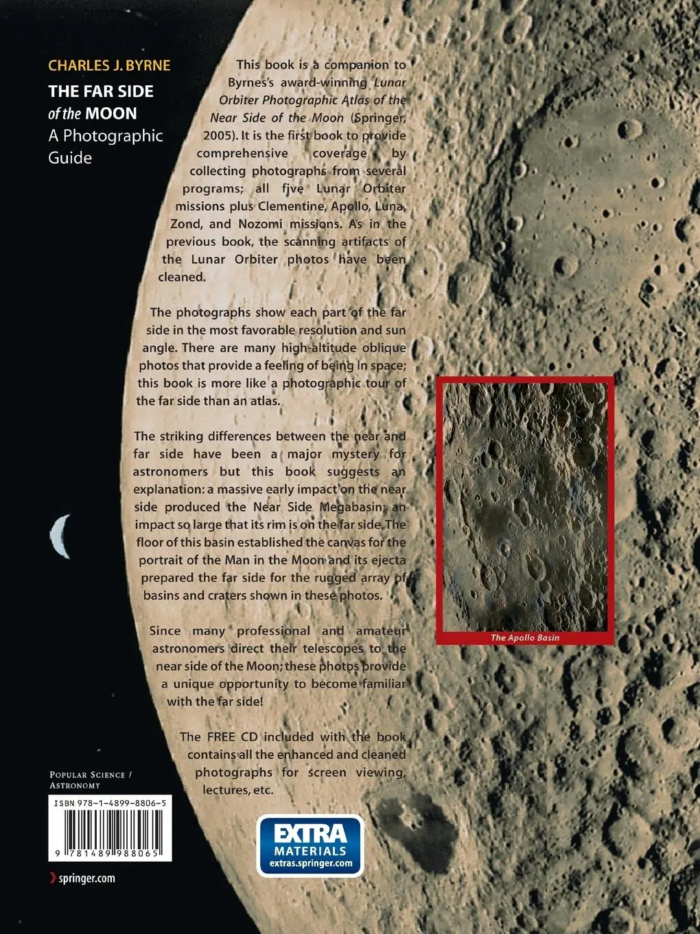 Rückseite: 9781489988065 | The Far Side of the Moon | A Photographic Guide | Charles Byrne | Buch