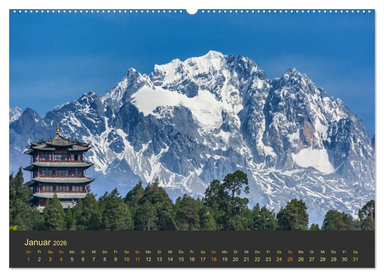 Bild: 9783457868065 | Yunnan - Magische Orte (Wandkalender 2026 DIN A2 quer), CALVENDO...