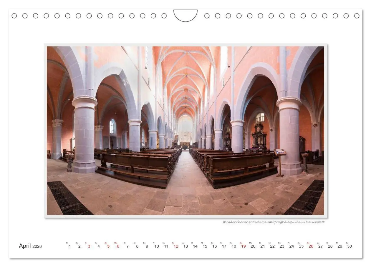Bild: 9783516198065 | Emotionale Momente: Abtei Marienstatt im Westerwald (Wandkalender...