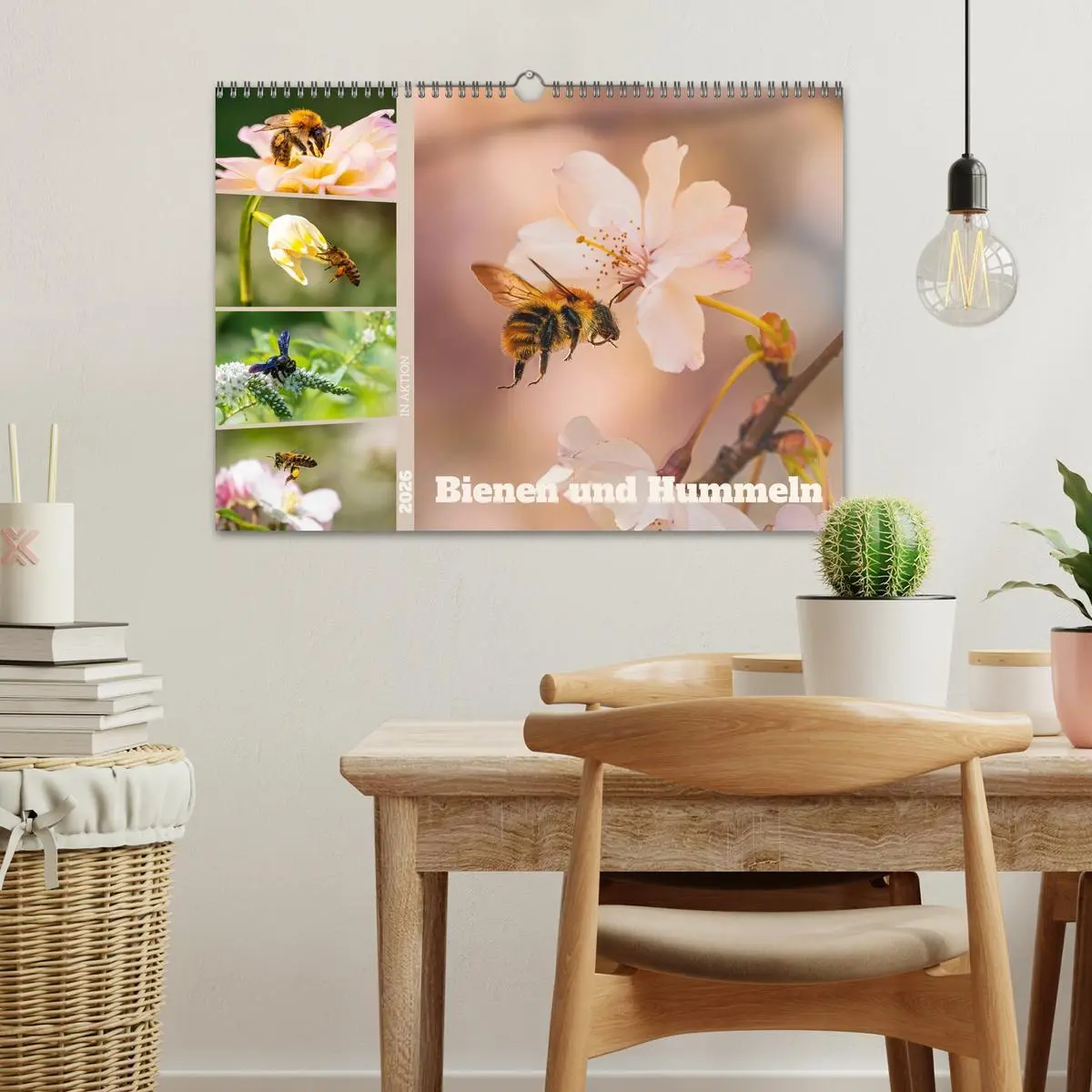Bild: 9783516648065 | Bienen und Hummeln in Aktion (Wandkalender 2026 DIN A3 quer),...
