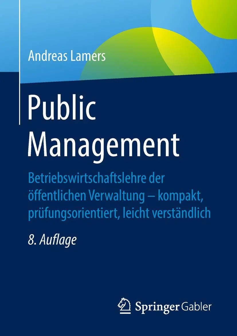 Cover: 9783658218065 | Public Management | Andreas Lamers | Taschenbuch | XVI | Deutsch