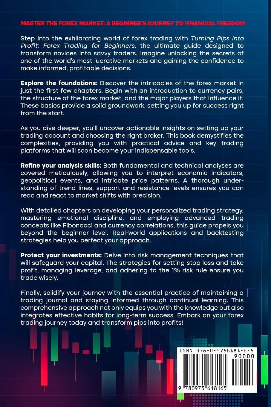 Rückseite: 9780975618165 | Turning Pips into Profit | Forex Trading for Beginners | Venture
