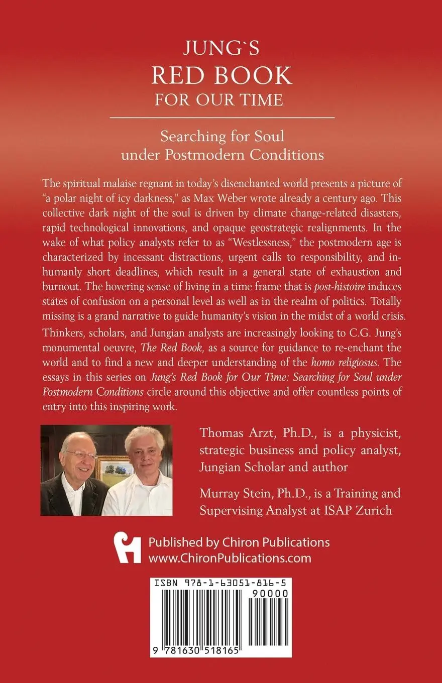 Rückseite: 9781630518165 | Jung's Red Book for Our Time | Murray Stein (u. a.) | Taschenbuch