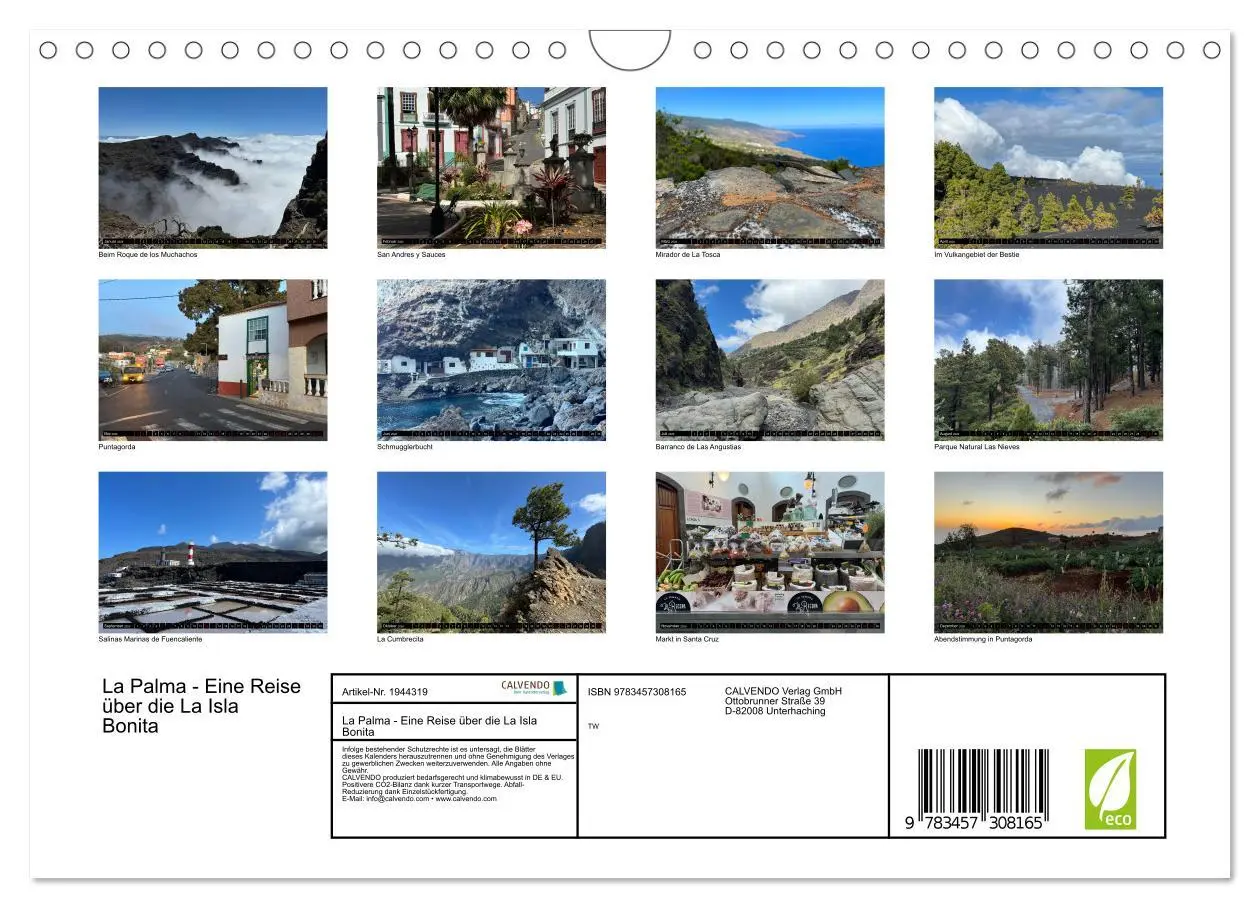 Bild: 9783457308165 | La Palma - Eine Reise über die La Isla Bonita (Wandkalender 2026...