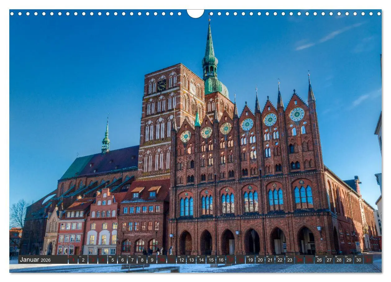Bild: 9783457618165 | Stralsund, Eine Perle an der Ostsee (Wandkalender 2026 DIN A3...