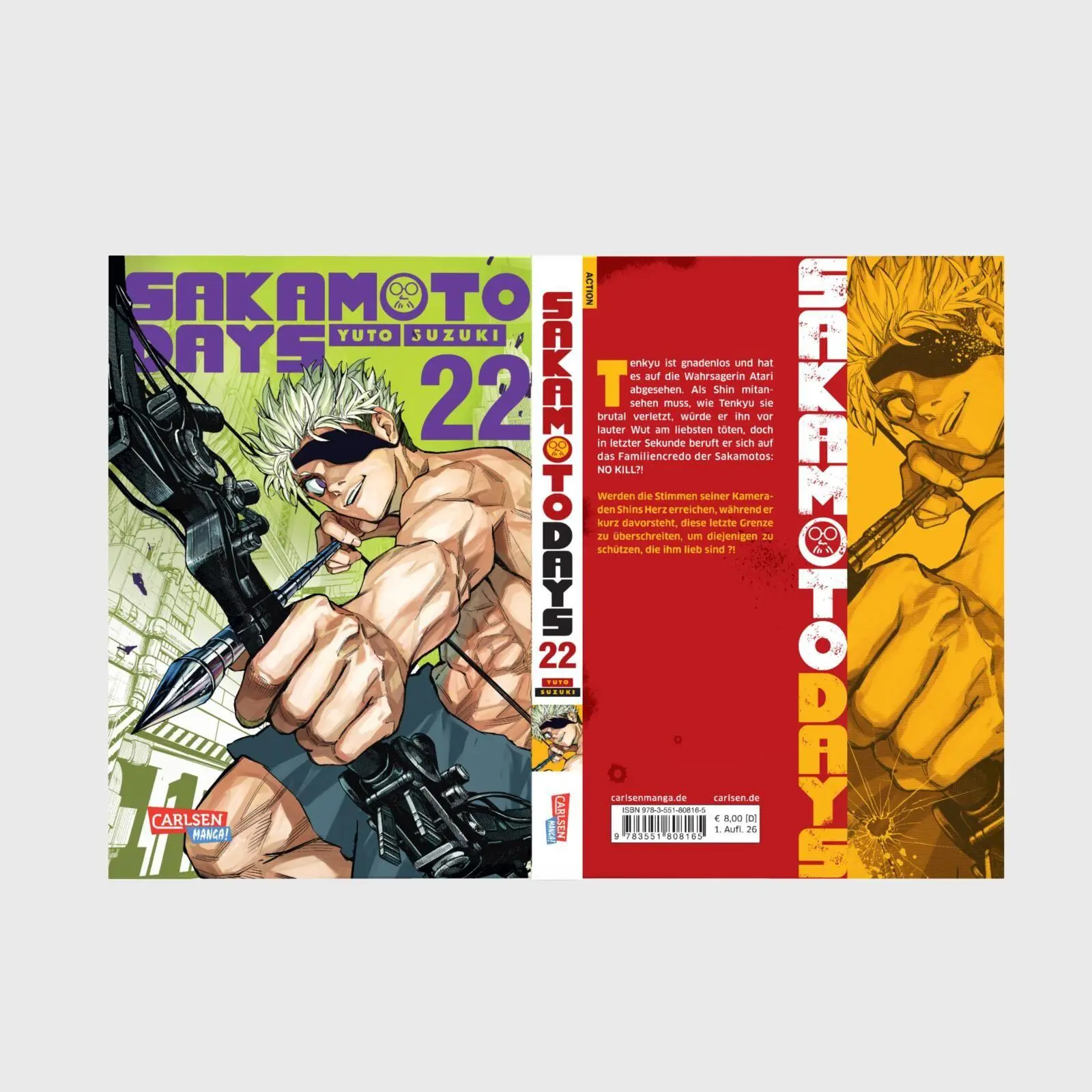 Bild: 9783551808165 | Sakamoto Days 22 | Yuto Suzuki | Taschenbuch | Sakamoto Days | 192 S.